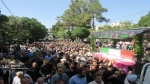 مراسم باشکوه تشییع پیکر مطهر پنج تن از شهدای والامقام حمله ددمنشانه و جنایتکارانه رژیم غاصب صهیونیستی  2