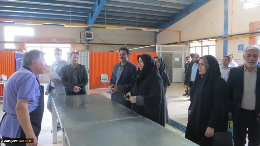 بازدید نماینده محترم مردم شهرستان بروجرد در مجلس شورای اسلامی از آموزشکده 9