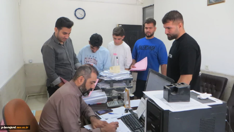 فرآیند تحویل مدارک و ثبت نام دانشجویان نو ورود 4